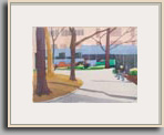 MADISON SQUARE PARK #175   2002   watercolor   11" x 15"